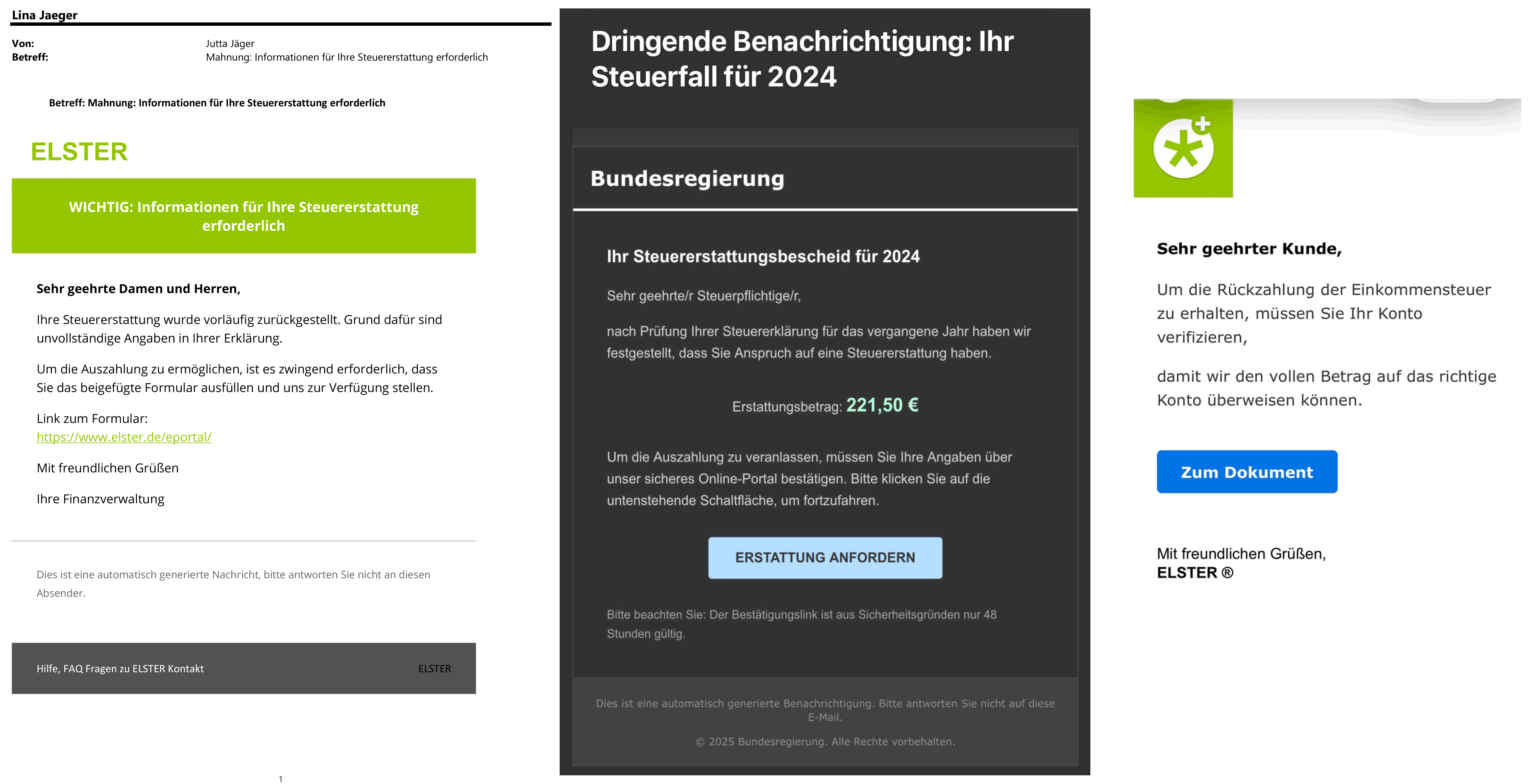 Pishing-Beispiele